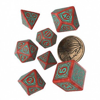 The Witcher Dice Set Triss Merigold the Fearless (7) - MangaShop.ro