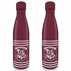 Harry Potter Drink Bottle Crest & Stripes