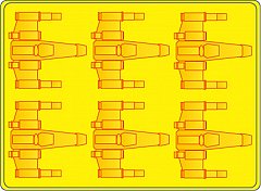 Star Wars Silicone Tray X-Wing Fighter