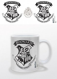 Harry Potter Mug Hogwarts Crest Black