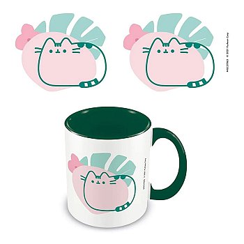 Pusheen Mug Tropical Green - MangaShop.ro
