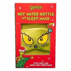 The Grinch Hot water bottle & Sleep Mask Set