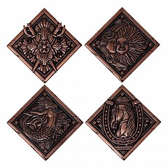 Resident Evil VIII Medallion Set House Crest Limited Edition