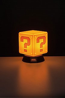 Super Mario 3D Light Question Block 10 cm