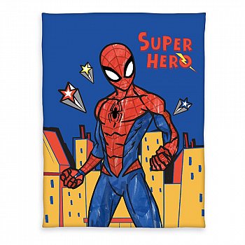 Spider-Man Fleece Blanket Super Hero 130 x 170 cm - MangaShop.ro