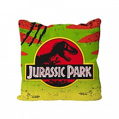 Jurassic Park Cushion Car Logo 40 x 40 cm