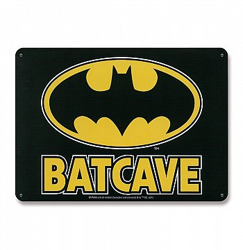 DC Comics Tin Sign Batcave 15 x 21 cm - MangaShop.ro