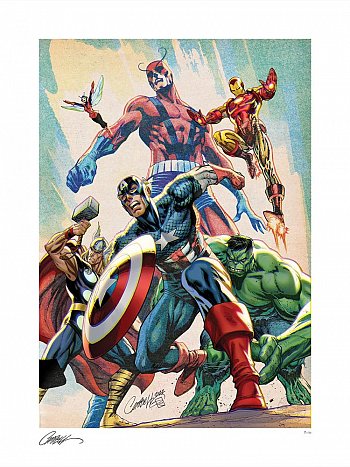 Marvel Art Print The Avengers 46 x 61 cm - unframed - MangaShop.ro