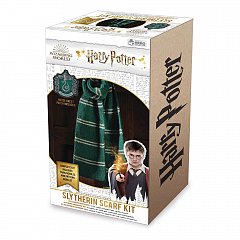 Harry Potter Knitting Kit Scarf Slytherin
