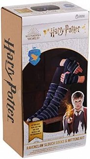 Harry Potter Knitting Kit Slouch Socks and Mittens Ravenclaw