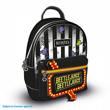 Beetlejuice Backpack Neon Sign - MangaShop.ro