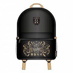 Harry Potter Core Backpack Black & Camel Hogwarts