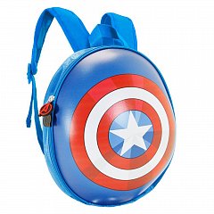 Marvel Backpack Eggy Captain America Shield Cap