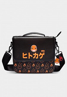 Pokemon PU Leather Messenger Bag Charmander