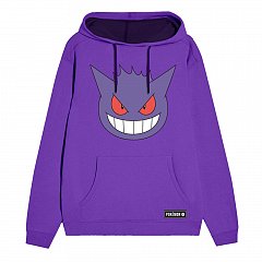 Pokemon Hooded Sweater Gengar Face Size L