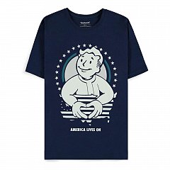 Tricou Fallout America Lives On Men's masura L