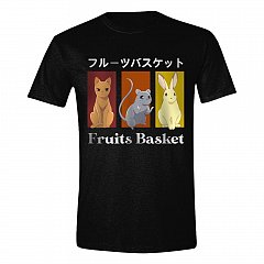 Tricou Fruits Baksket Cat Rabbit Cat masura M