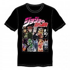 Tricou Jojo's Bizarre Adventure Character Grid masura XL