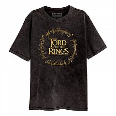 Tricou Lord Of The Rings Gold Foil Logo masura L