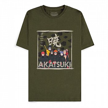 Tricou Naruto Shippuden Akatsuki Clan masura M - MangaShop.ro