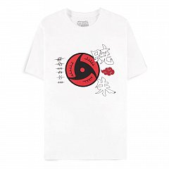 Tricou Naruto Shippuden Akatsuki Symbols White masura S