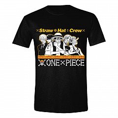 Tricou One Piece Straw Hat Crew masura M