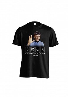 Tricou Star Trek Highly Logical masura XL