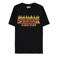 Tricou Stranger Things Fire Logo masura XL