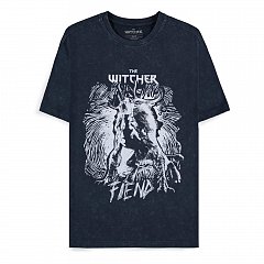 Tricou The Witcher Dark Blue Fiend masura S