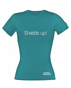 Tricou Ultimate Guard Ladies Shields Up! Petrol Blue masura XL