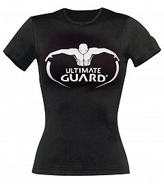 Tricou Ultimate Guard Ladies Logo Black ALT masura M