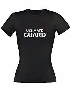 Tricou Ultimate Guard Ladies Wordmark Black masura S