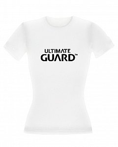 Tricou Ultimate Guard Ladies Wordmark White masura L