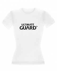 Tricou Ultimate Guard Ladies Wordmark White masura XXL