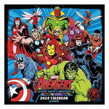 Marvel Calendar 2024 Avengers - MangaShop.ro