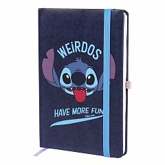 Lilo & Stitch Notebook A5 Weirdos have more Fun