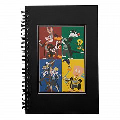 Looney Tunes Notebook Looney Tunes' Hogwarts Houses