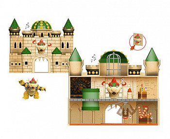 World of Nintendo Super Mario Deluxe Playset Bowser Castle - MangaShop.ro