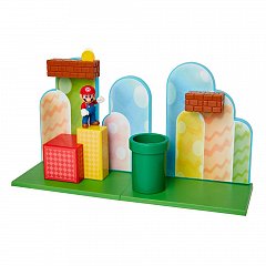 World of Nintendo Super Mario Playset Acorn Plains