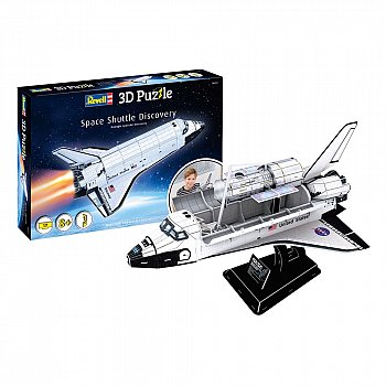 NASA 3D Puzzle Space Shuttle Discovery 49 cm - MangaShop.ro