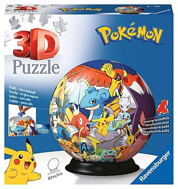 Pokemon 3D Puzzle Ball (73 pieces) - MangaShop.ro