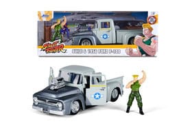 Street Fighter Diecast Model 1/24 1956 Ford Pickup Guile - MangaShop.ro