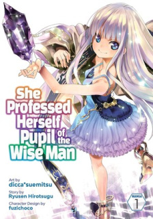 Manga She professed herself pupil of the wise man la final