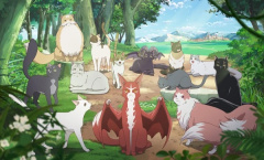 Al doilea promo anime TV The Cat and the Dragon