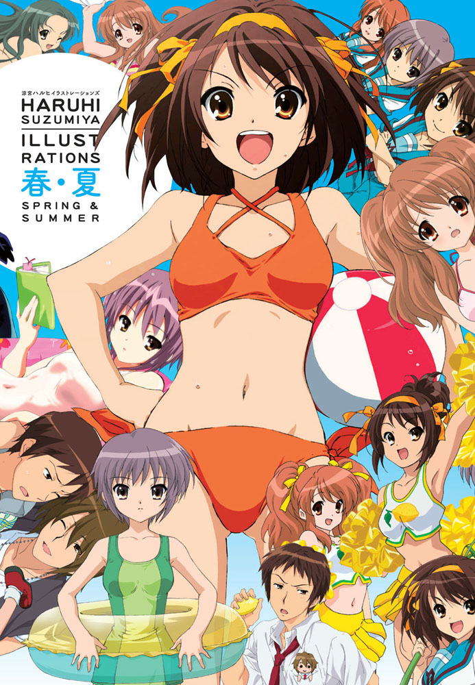Haruhi Suzumiya Illustrations: Spring & Summer - MangaShop.ro