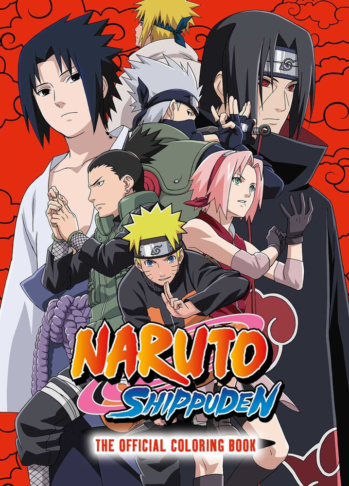 Naruto Shippuden: The Official Coloring Book - MangaShop.ro