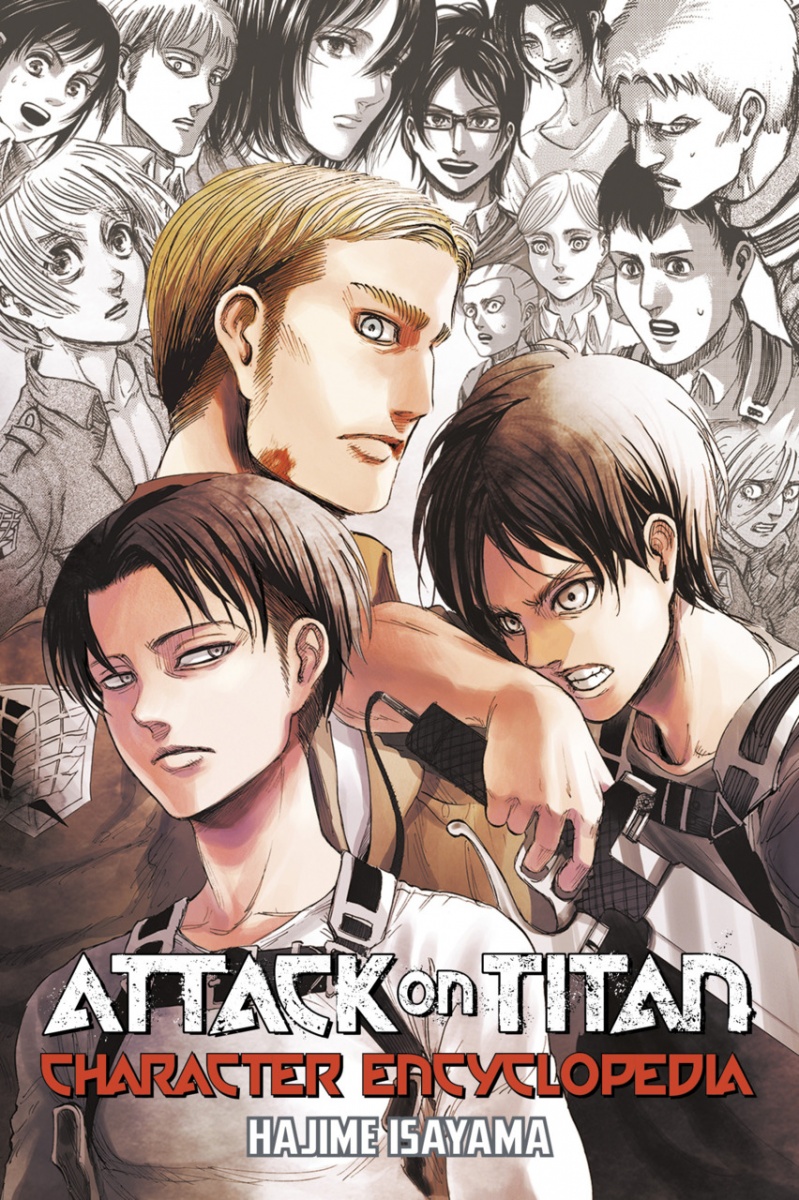 Attack on Titan Character Encyclopedia - MangaShop.ro