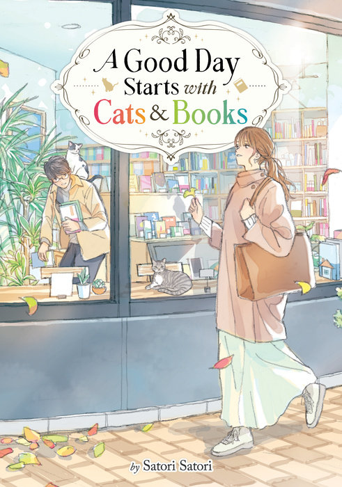 A Good Day Starts with Cats and Books - MangaShop.ro