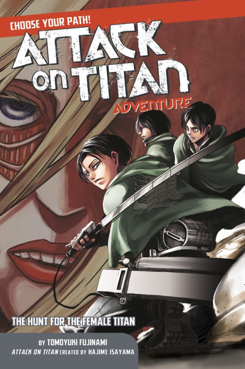 Attack on Titan Novel Choose Your Path Adventure: The Hunt for the Female Titan - MangaShop.ro