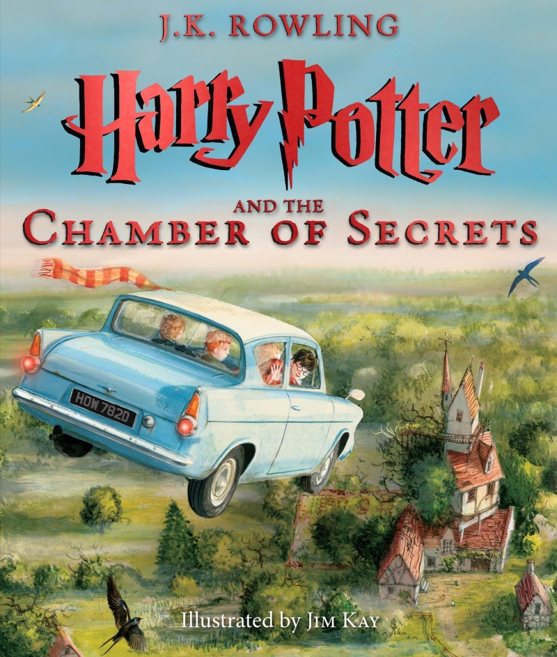 Harry Potter and the Chamber of Secrets: The Illustrated Edition Book  2 (Hardcover) - MangaShop.ro